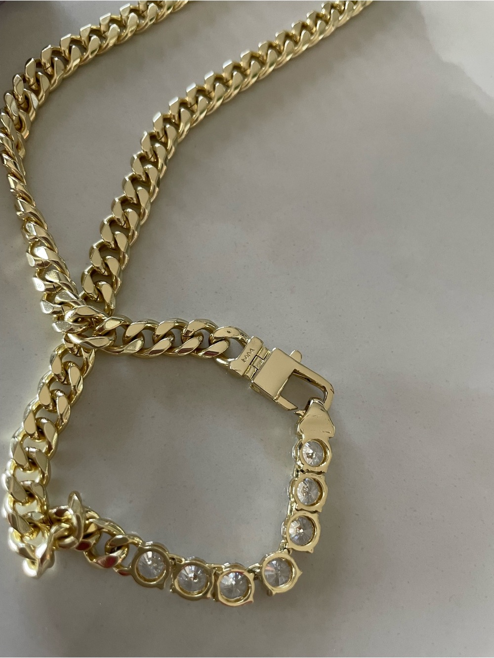 Melinda Maria Gold “Julian Loves Diamonds Necklace 6.8mm” - Picture 5 of 7
